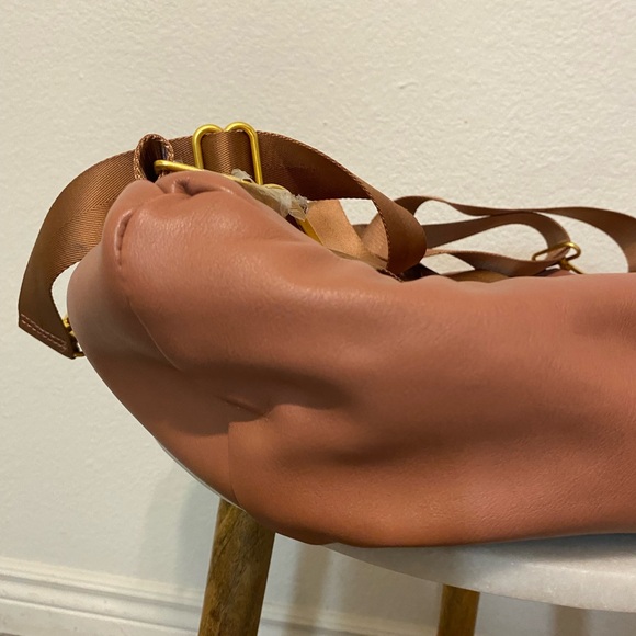 Fawn Design Diaper Bag Pink Faux Leather Gold Hardware Dusty‎ Rose - Picture 9 of 9